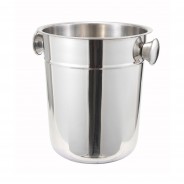 Bar46 Brand Stainless Steel Champagne Bucket 6 L with Knobs | Premium Chiller