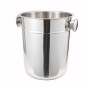 Bar46 Brand Stainless Steel Champagne Bucket 6 L with Knobs | Premium Chiller