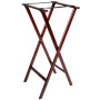 Red-Brown Folding Tray Stand 81cm | Bar46 Brand