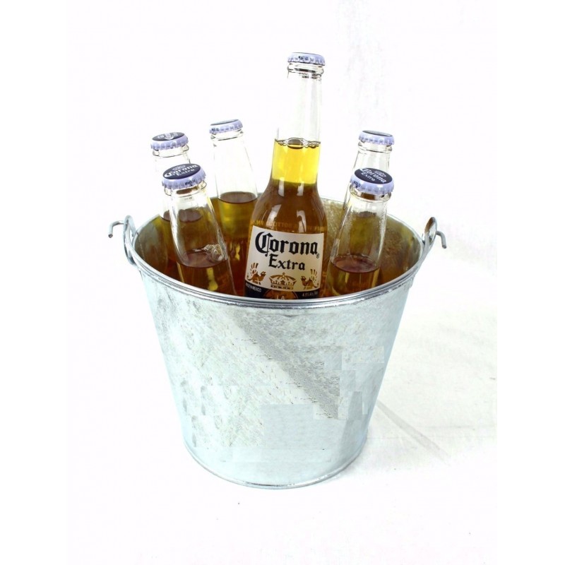 Bar46 Brand Galvanized Steel Bucket 5L with Handle – Bar Supplier, Hotel Supplier, Restaurant Supplier