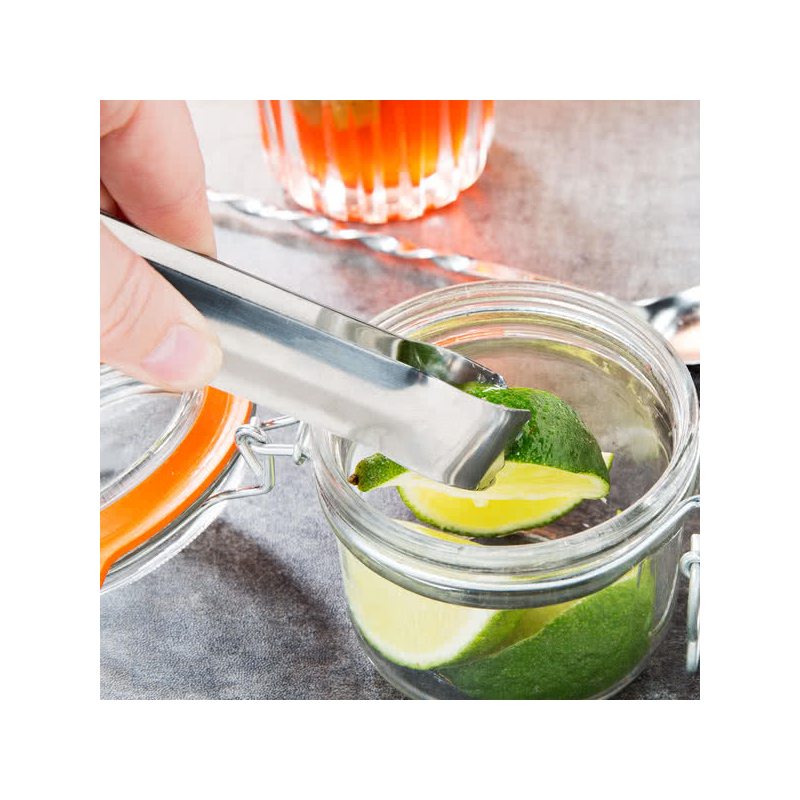 Bar46 Ice Tong 14cm – Stainless Steel Small Bar & Buffet Tool