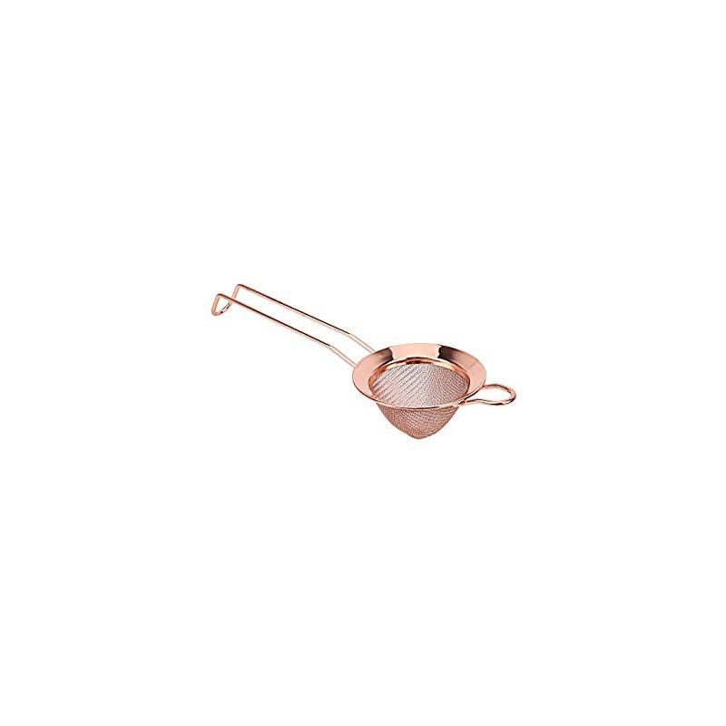 Bar46 Brand Copper Plated Fine Mesh Cocktail Strainer 23 cm