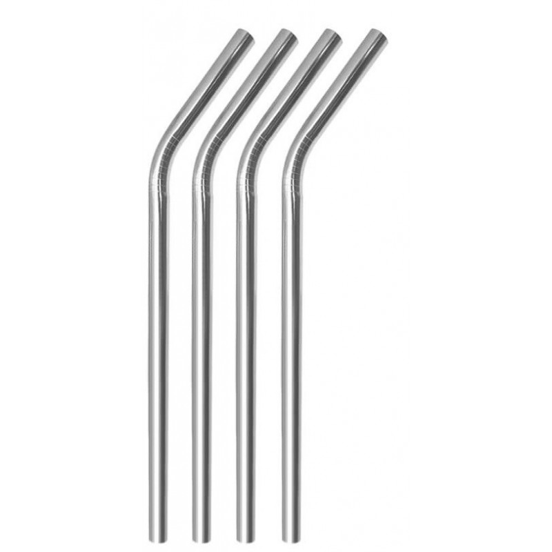 Bar46 Stainless Steel Banded Straw 21cm – Reusable Metal Straw