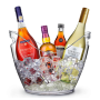 Large Acrylic Ice Bucket – Holds 6 to 8 Bottles | Bar46 Brand