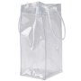 Clear PVC Ice Bag for Wine Bottle – Reusable Cooler Bag | Bar46 Brand