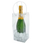 Clear PVC Ice Bag for Wine Bottle – Reusable Cooler Bag | Bar46 Brand
