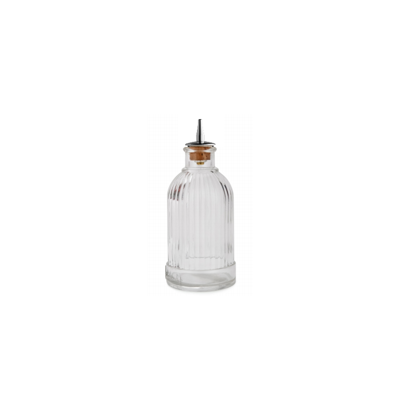 Bar46 Brand Birdcage Style Glass Bitter Bottle 200 ml – Premium Cocktail Dasher