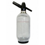 Classic Stainless Steel Mesh Soda Siphon 1L – Carbonated Water Maker | Bar46 Brand