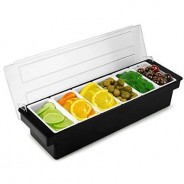 6-Section Bar Condiment & Garnish Dispenser | Bar46 Brand