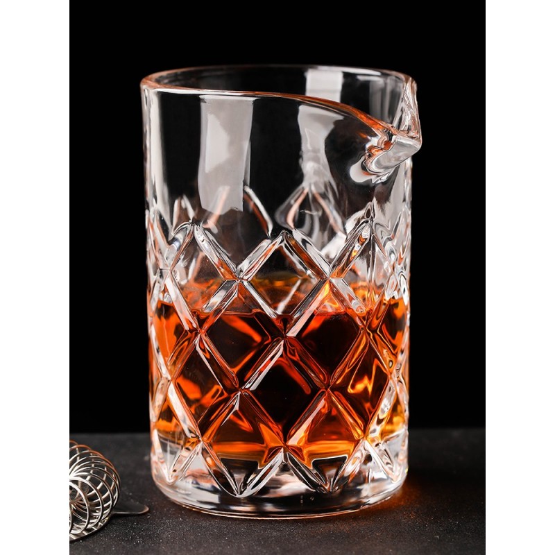 Woodford Mixing Glass with Lip 500ml – Professional Stirring Glass