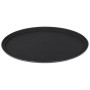Fibreglass Black Oval Tray 67x55cm | Bar46 Brand