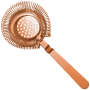 Bar46 Brand Copper Plated Calabrese Hawthorn Strainer
