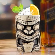Karui Ka Ceramic Tiki Mug 600ml – Extra-Large Tiki Mug | Bar46 Brand