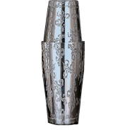 Etched Leaf Boston Cocktail Shaker Set 540ml/750ml – Bar46 Brand