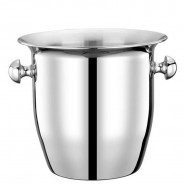 Bar46 Brand Stainless Steel Wine Bucket 4 L with Handles – Premium Wine Cooler