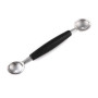 Double-Sided Fruit & Melon Baller Spoon – 2-in-1 Stainless Steel Tool | Bar46 Brand