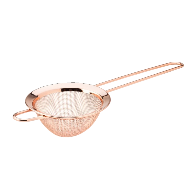 Bar46 Brand Copper Plated Conical Strainer 22.5 cm (diameter 9 cm)