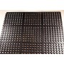 Black Interlocking Floor Mat 90x90cm – Anti-Fatigue | Bar46 Brand