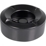 Black Melamine Windproof Ashtray 10cm – Bar46 Brand
