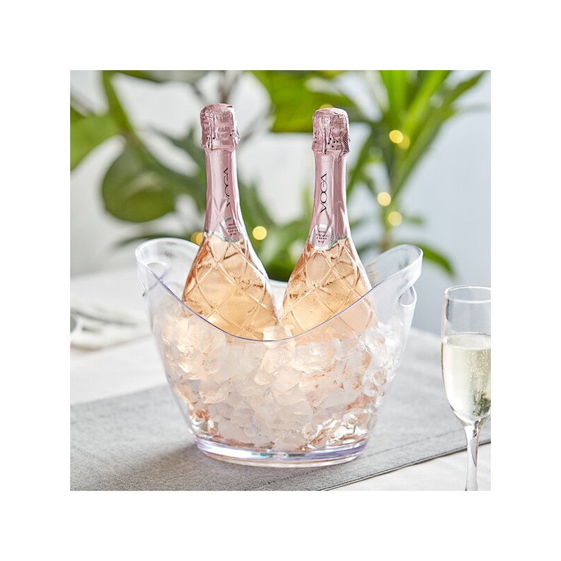 Acrylic Wine Ice Bucket 4L – Clear Durable Beverage Chiller | Bar46
