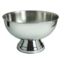 Stainless Steel Punch Bowl with Base 34 cm – Champagne Bowl
