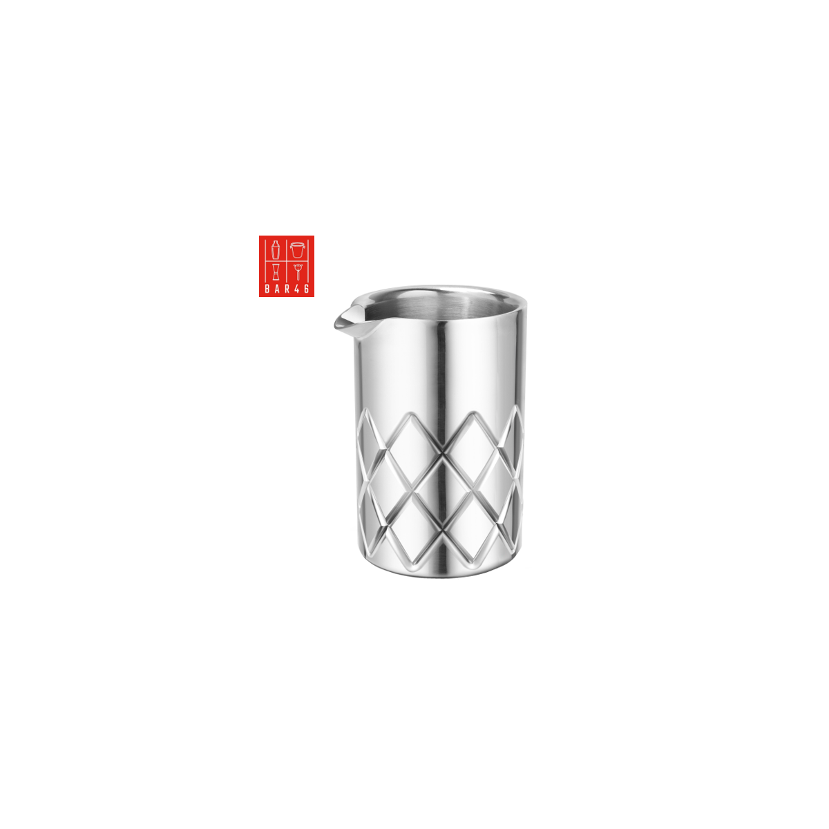 Premium Double Wall Stirring Glass 550ml – Vendôme Collection | Bar46 Brand