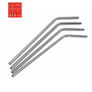 Bar46 Stainless Steel Banded Straw 21cm – Reusable Metal Straw