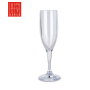 Acrylic Champagne Flute – 180ml (6.5oz) | Elegant Unbreakable Glass