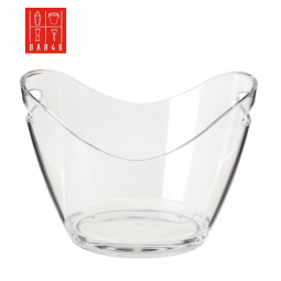 Large Acrylic Ice Bucket – Holds 6 to 8 Bottles | Bar46 Brand