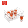 Acrylic 6 Shot Glass Tray – Party Shot Holder | Bar46