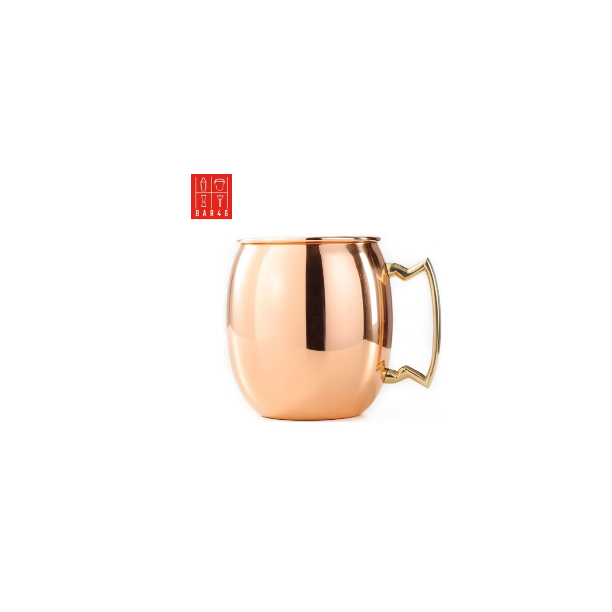 Copper Moscow Mule Mug 450ml | Bar46 Brand Middle East