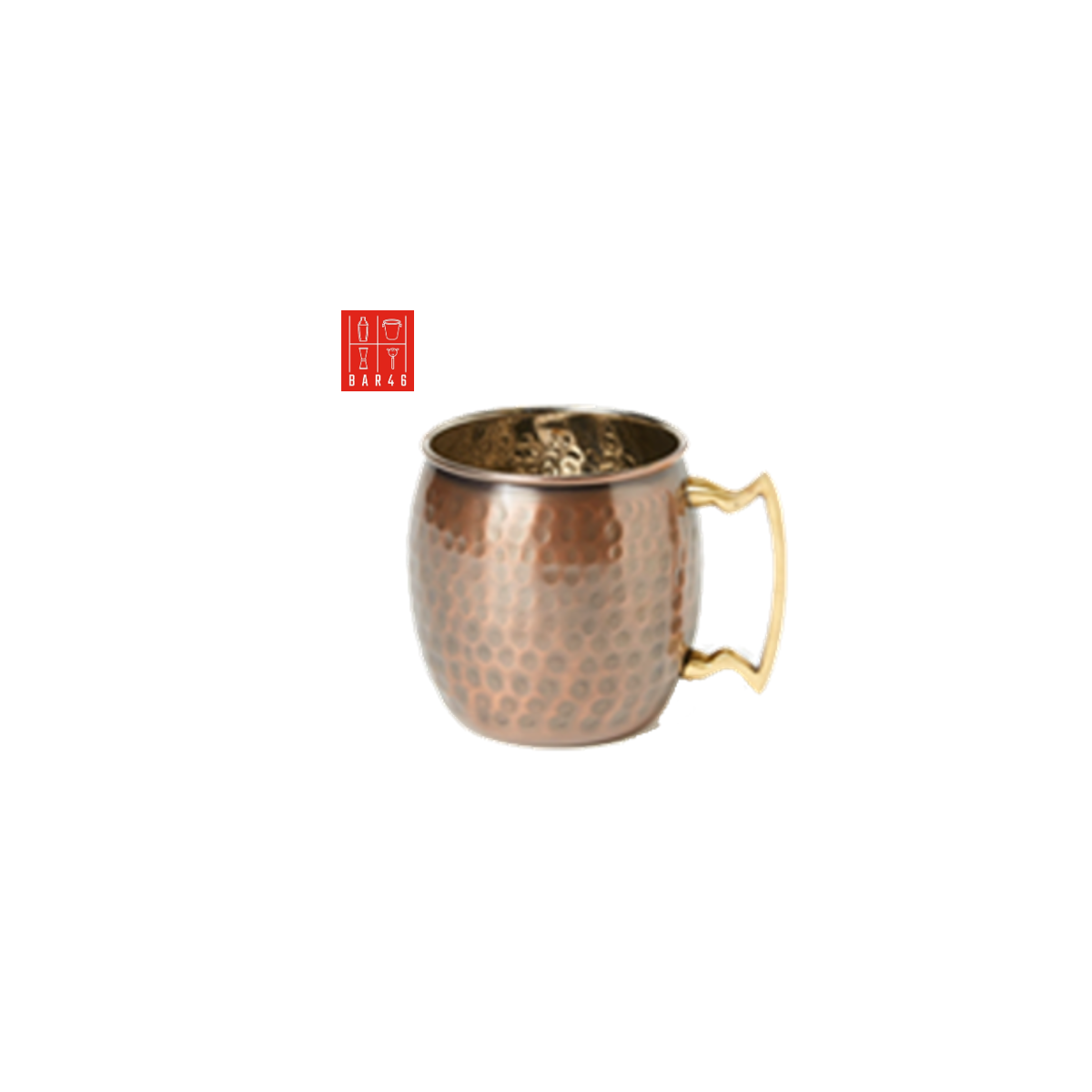 Antique Copper Moscow Mule Mug – Bar46 Brand | Middle East Bar Tools