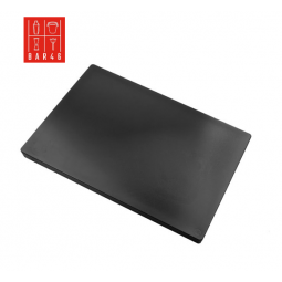 Black Antibacterial Cutting Board 50x30x2.5cm | Bar46 Brand