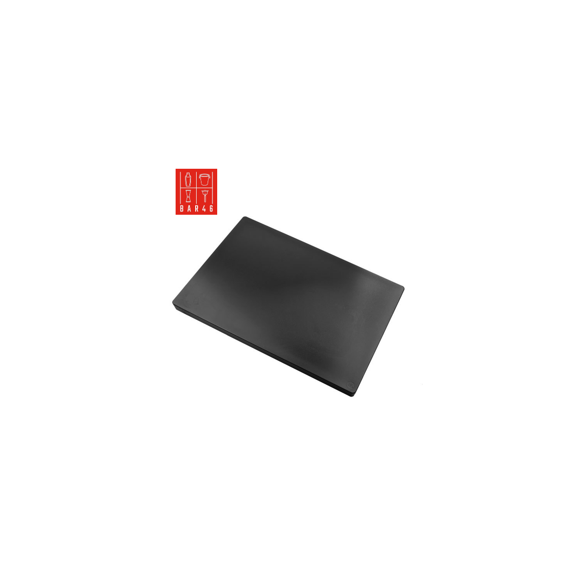 Black Antibacterial Cutting Board 50x30x2.5cm | Bar46 Brand