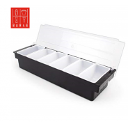 6-Section Bar Condiment & Garnish Dispenser | Bar46 Brand