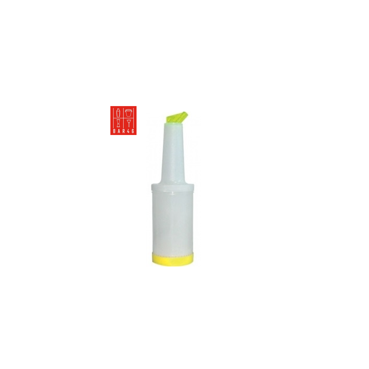 Store ’N Pour Bottle 1L – Yellow Spout – Bar46 Brand