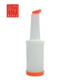Store 'N Pour White Container with Orange Spout and Cap, (1Qt./1.1l)