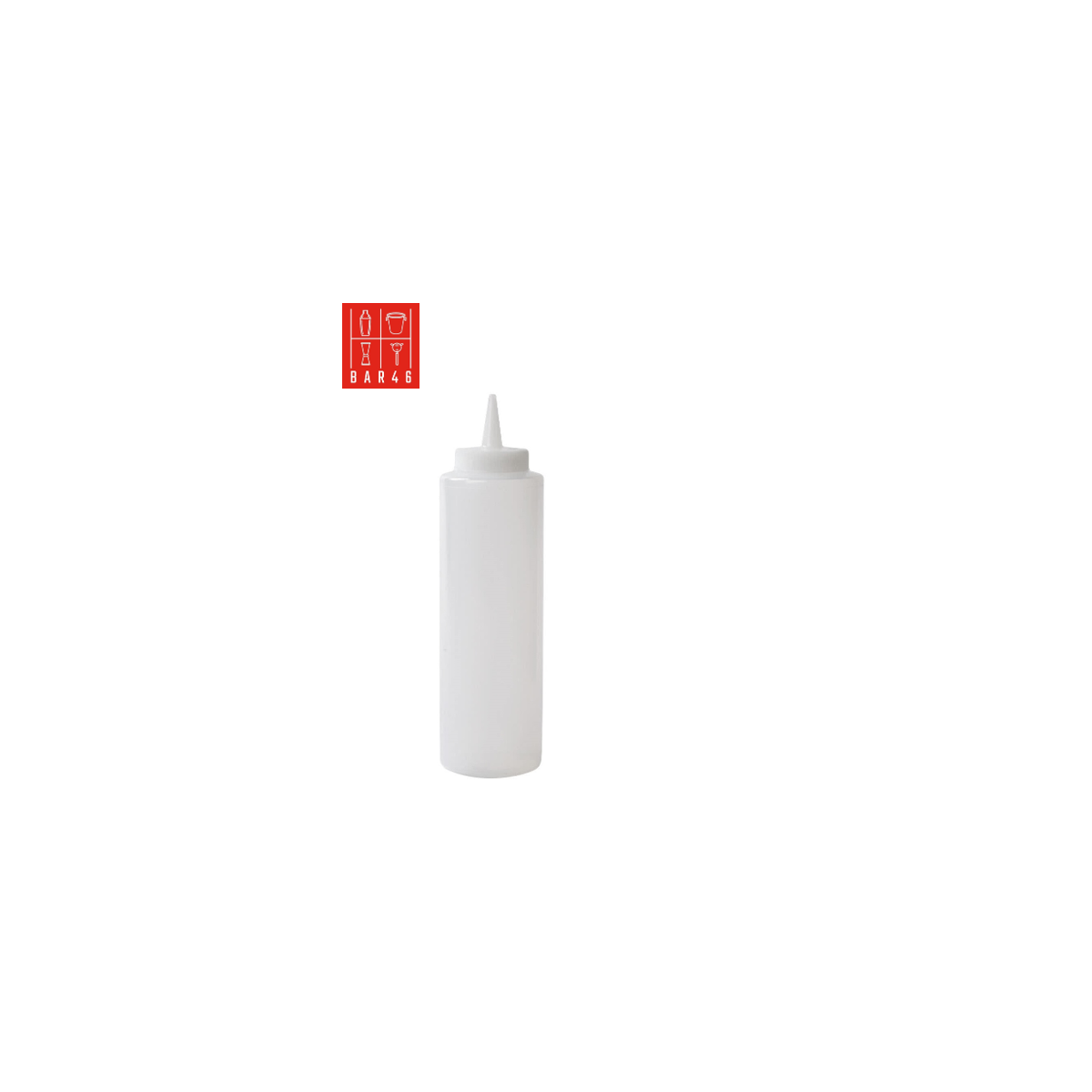 Squeeze Bottle 8 oz – Professional Condiment Dispenser | Bar46 Brand