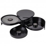 Glass Rimmer Margarita Salter 3 Compartments | Bar46 Brand Bar Tool