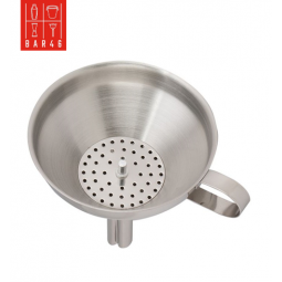 Stainless Steel Funnel with Strainer | Bar46 Bar Tools