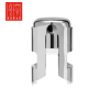 Bar46 Brand Champagne Stopper | Stainless Steel Short Cap Sparkling Wine Sealer
