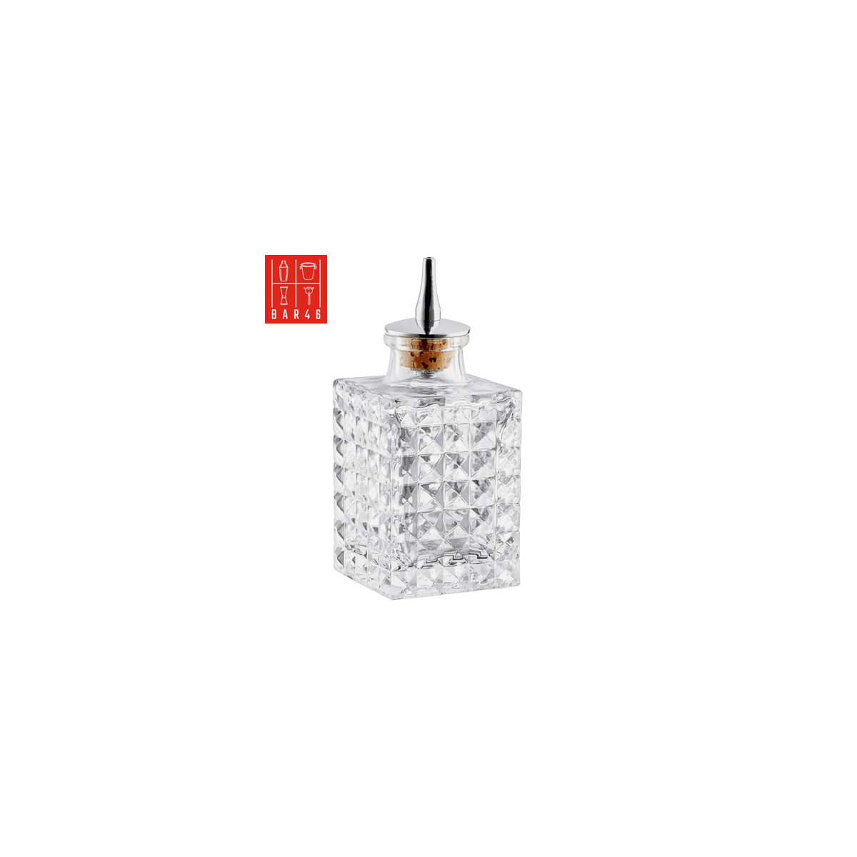 Bar46 Brand Diamond Square Dash Bitter Bottle 100 ml – Professional Cocktail Dasher