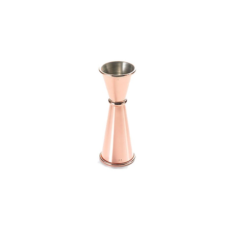 Copper Plated Double Jigger 25ml/50ml | Bar46 Brand Collection