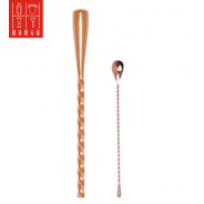 Café de Paris, Copper Plated Teardrop Bar Spoon, (40cm/15.7")