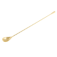 Gold Plated Teardrop Mixing Spoon 40 cm (15.7") | Bar46 Brand