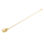 Gold Plated Teardrop Mixing Spoon 40 cm (15.7") | Bar46 Brand