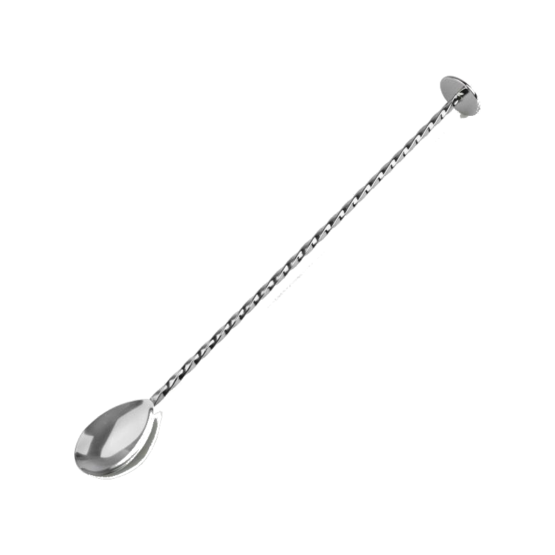30cm Stainless Steel Bar Spoon with Muddler | Bar46 Brand