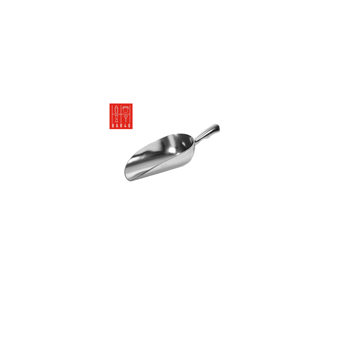 Aluminium Ice Scoop 5oz / 142ml – Compact Professional Bar Tool | Bar46 Brand