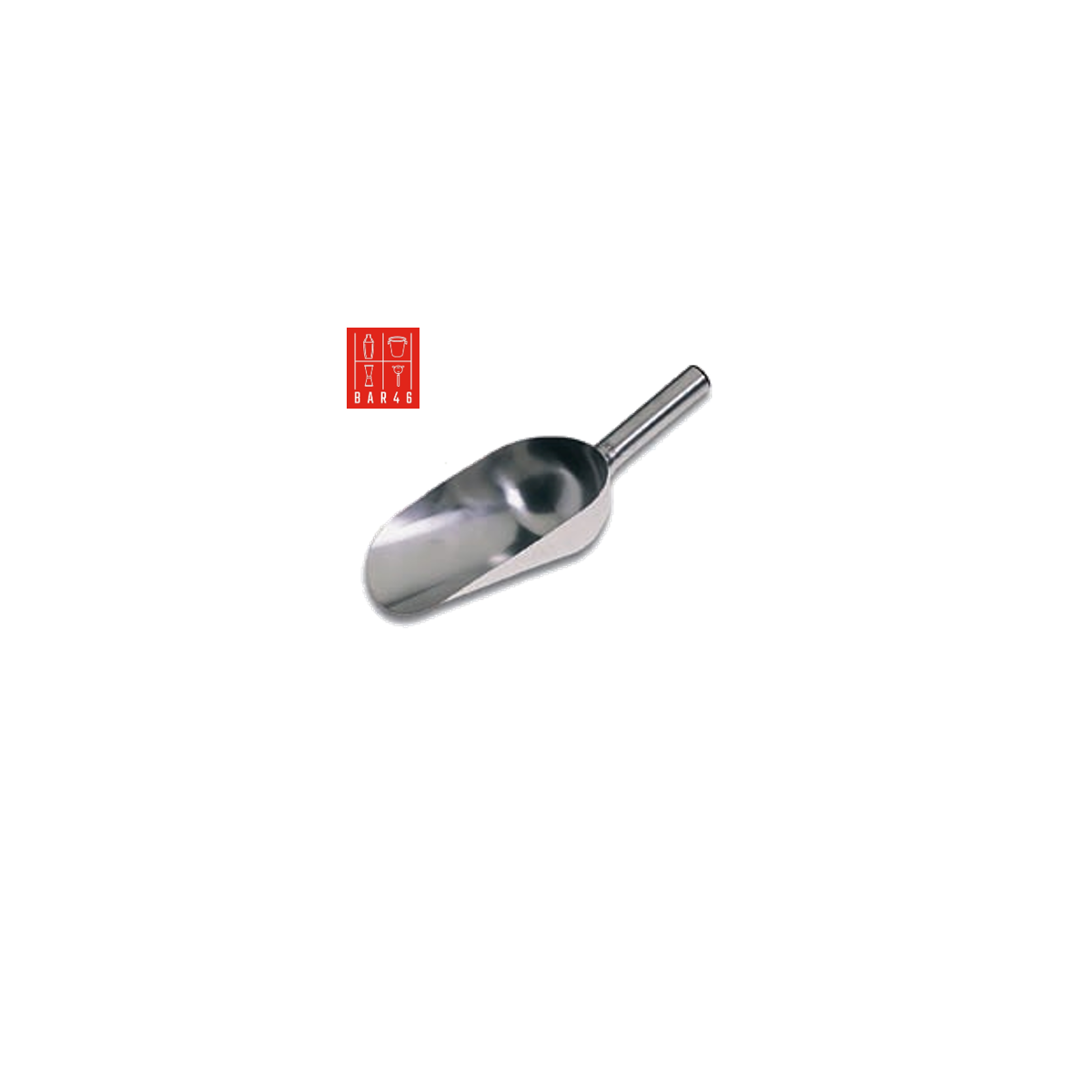 Stainless Steel Ice Scoop 32oz / 900ml – Professional Bar Tool | Bar46 Brand
