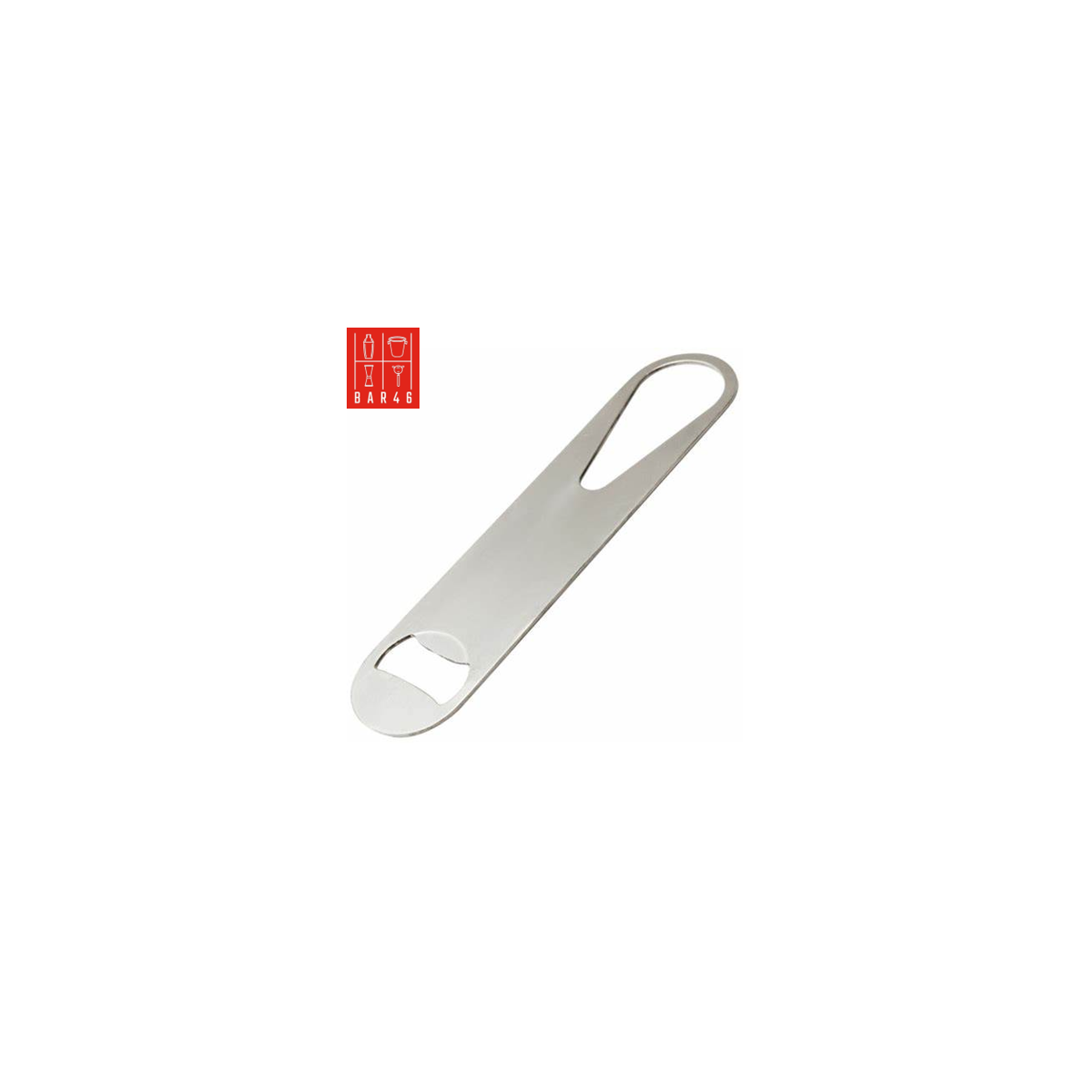 Stainless Steel Bar Blade – Professional Bartender Bottle Opener | Bar46 Brand